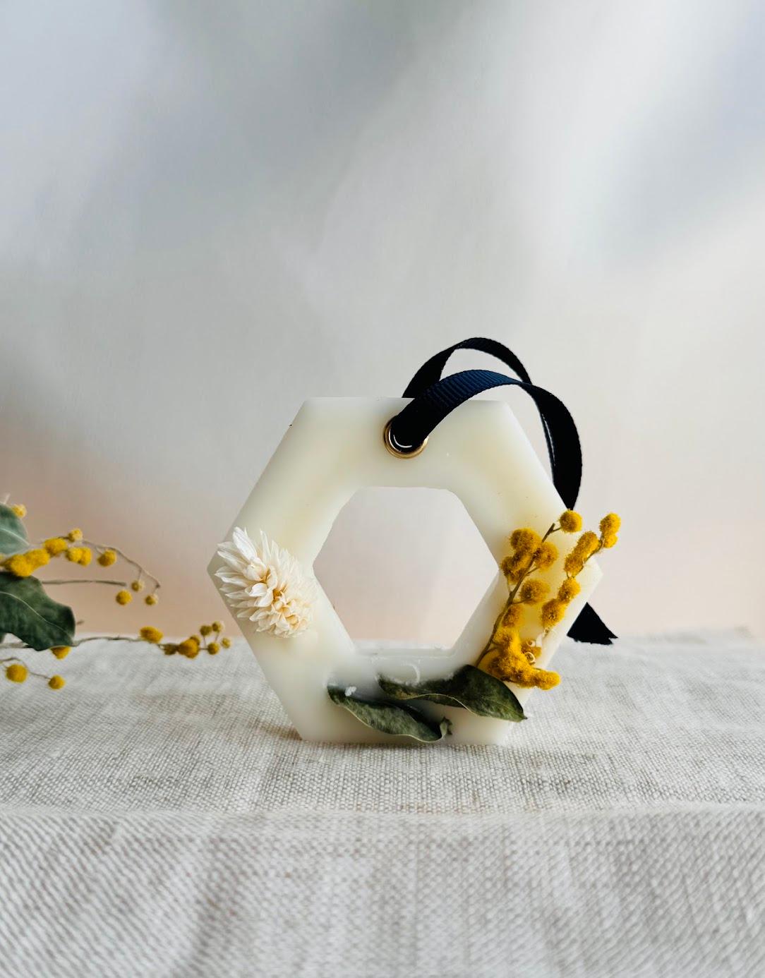 香り30種＊【ミモザA】天然アロマワックスサシェ